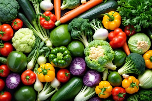 有機蔬菜西藍花高清圖 果蔬圖片素材